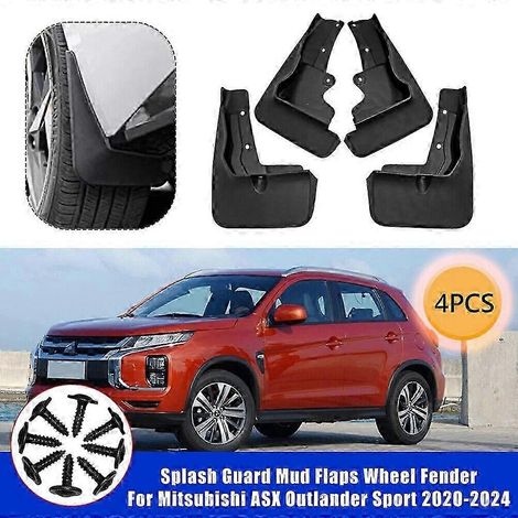 Ensemble de 4 bavettes garde-boue pour Mitsubishi ASX 2020-2024 (1/5)