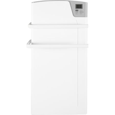 Toallero eléctrico Majorque con ventilador de 600W + ventilador de 800W Blanco