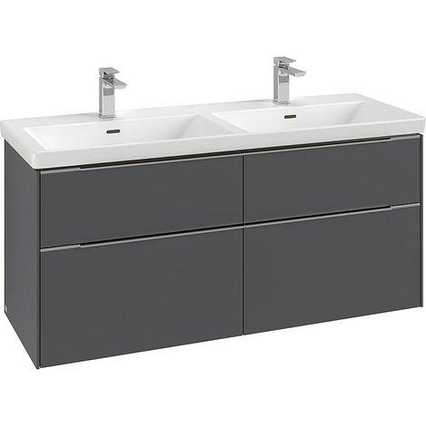 Villeroy & Boch Subway 3.0 Waschbeckenunterschrank, 4 Auszüge, (1/3)