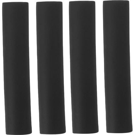 Protections de pieds chaise en éponge noire (1/5)