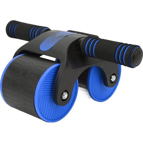 Dreieckiges Bauchmuskelrad, Heimfitnessgerät, blau (1/5)