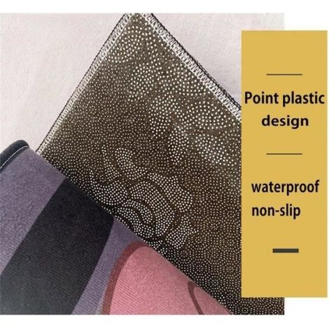 Tapis Cuisine - Antiderapant Absorbant - Polyester 40x60 cm + 40x120 cm - Pour Sol Cuisine Maison - Lot De 2 (1/4)