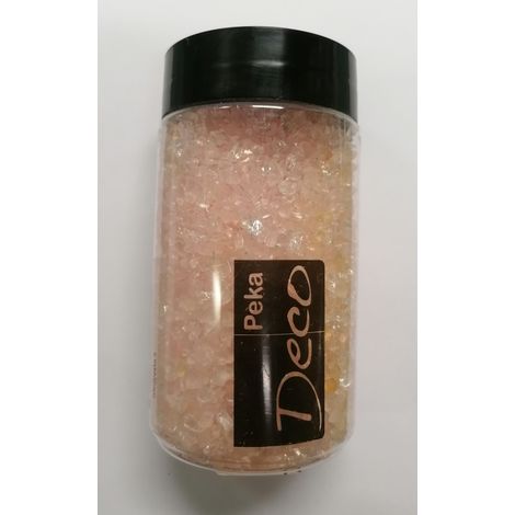 PEKA DECO - PEPITE DI VETRO 350ML ROSA CHIARO