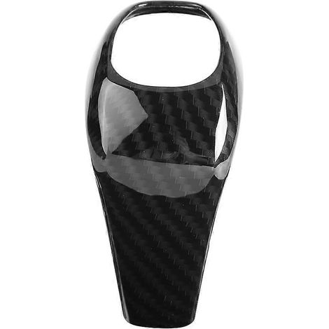 Cache de pommeau de levier de vitesse style fibre de carbone pour BMW X1 F48 Série 2 F46 2015-2018 (1/4)