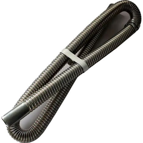 Calefactor estacionario diésel, tubo de escape de acero inoxidable, compatibilidad versátil, 120 cm (1/2)