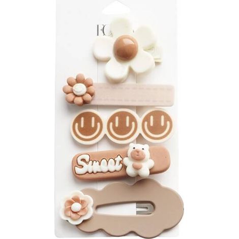 Ecarla 5-in-1 Sweet Smile Haarspangen SP280