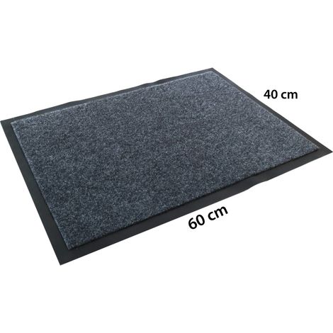 Felpudo gris de 40x60cm (1/4)