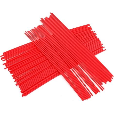 Paille de pulvérisation en plastique de remplacement, extension de paille, peut être coupée librement, adaptée au WD40 (100 pièces/25CM) (1/5)