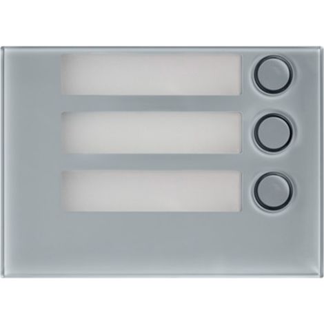 Modulo frontale con 3 pulsanti di chiamata Alpha Grigio Urmet 1168/13G