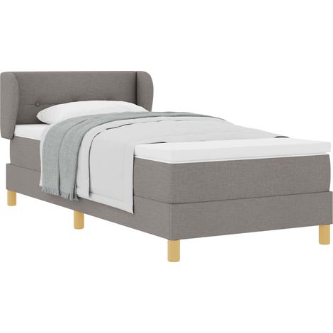 Maison Exclusive - Letto a molle con testiera Talpa 90 x 190 cm Tessuto (1/5)