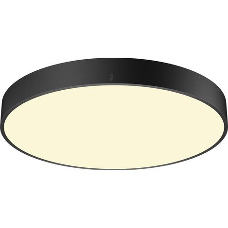 Applique et plafonnier MEDO® PRO 60 intérieur rond noir LED 39W IP 50 - SLV - 1007302