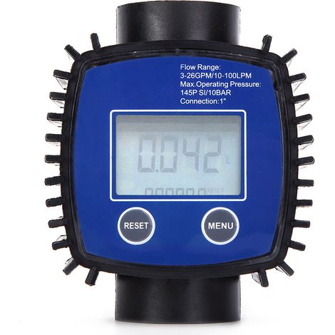 Hochpräziser digitaler Wasser-/Diesel-Durchflussmesser, 1-Zoll-Innengewinde