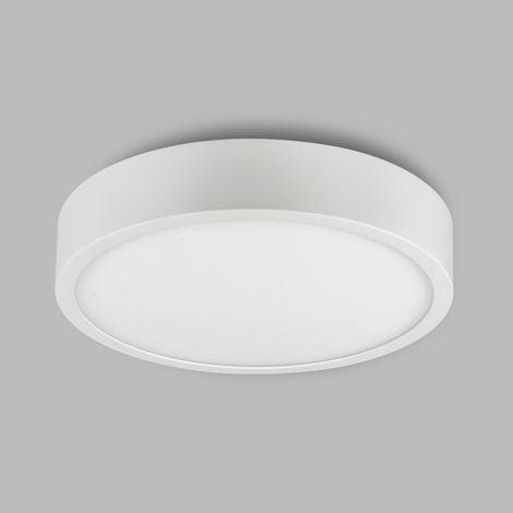Plafonnier led rond blanc Saona Diam 30 (1/3)