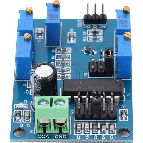 Signalmodul Leiterplatte Mittel-/Niedrigfrequenzquelle Rechteck-/Dreieck-/Sinuswelle ICL8038 (1/5)