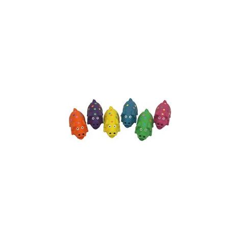 Juguete para perros Multi Pet, Cerdo Goblet, Mini, Colores Surtidos, 1 unidad, Pequeño-Crezuo