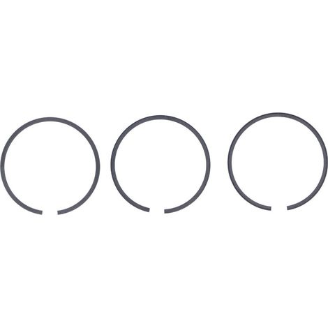 Jeu de 3 segments de piston 47mm en métal pour compresseur d'air - Pièces de rechange et accessoires OTS (1/5)