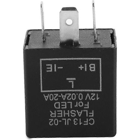 Elektronisches LED-Blinkerrelais mit einstellbarer Blinkerfunktion FLL002 CF13 JL-02