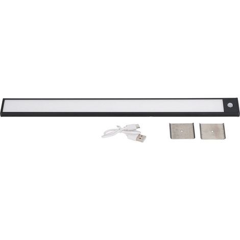 Capteur de mouvement barre lumineuse 3W 200lm éclairage blanc 120 degrés 3 mètres Induction Ultra mince USB capteur de mouvement lampe (1/4)