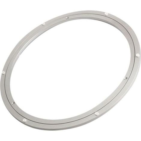 Drehteller (391 x 8,5 mm) mit Kugellager, Aluminium-Drehteller, Küchen-Kuchenständer