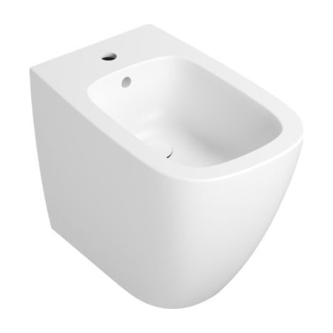 Bidet Genesis Globo Filomuro 55x36 Monoforo Bianco Opaco (1/5)