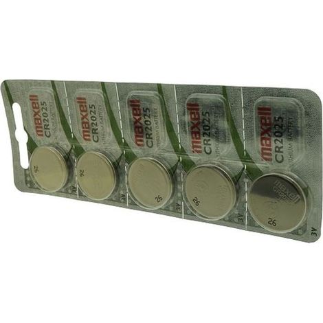 Pack de 5 piles maxell pour MAXELL CR2025