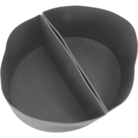 Lot de 6 recharges silicone réutilisables pour mijoteuse 6 QT, séparateur adapté à la marmite gris (1/5)