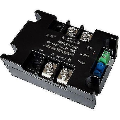 Démarreur progressif pour moteur monophasé 1 kW-8 kW, module de démarrage progressif réglable pour applications industrielles (1/2)