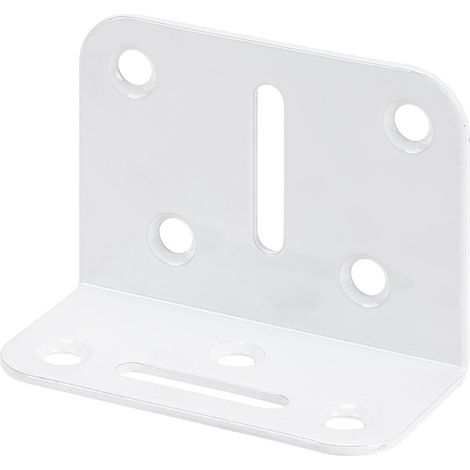 Vormann Verstellwinkel weiss 7 x 3,5 x 5 cm Einfassungswinkel Montagewinkel