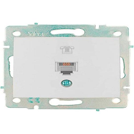 Presa Telefonica RJ11 da Incasso Serie Europa Solera ERP84