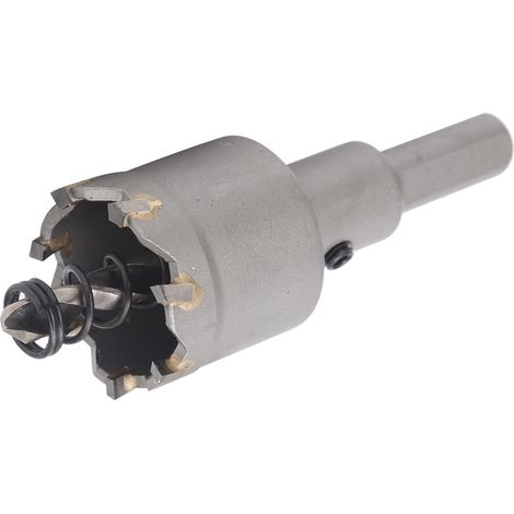 Scie cloche TCT, alésoir en carbure, outil d'ouverture pour tôles épaisses en alliage, kit de coupe pour électricien, φ3038mmφ35mm (1/5)