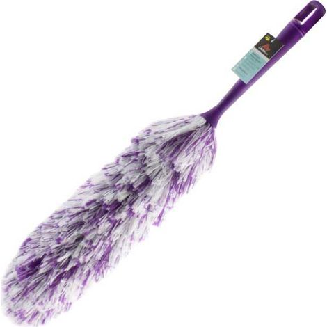 Plumero de microfibra 58 cm, ligero y flexible, atrapa polvo y alérgenos - MARCA