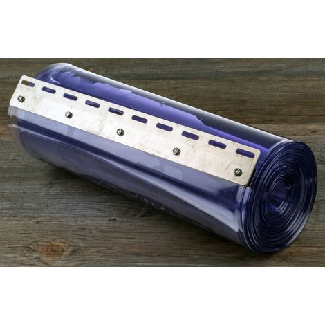 Rideau à lanières PVC, larg. 400mm x Long. 4m ( Prix pour 1 )