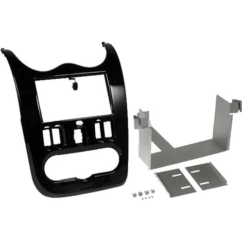 Kit 2Din compatible avec Dacia Duster Sandero 08-12 Logan ap11 Marron brillant