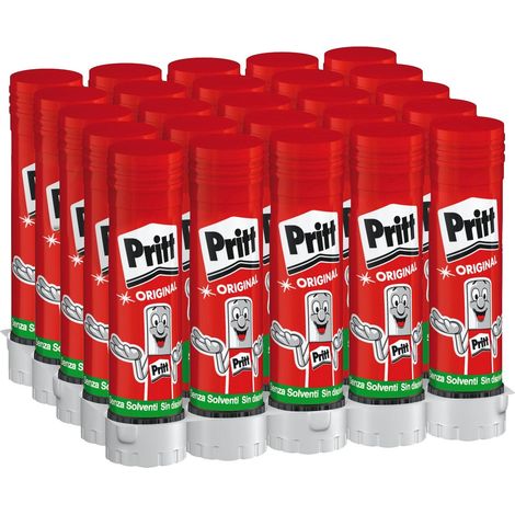 bâton de colle 'pritt' 11 g - paquet de 25 pièces