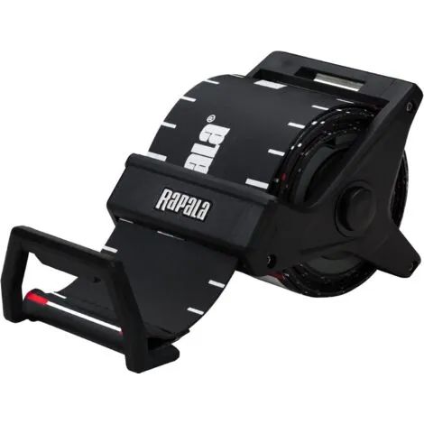 Mètre ruban rétractable RCD - Matériel de pêche - 120 cm - Mètre ruban à ressort - Surface résistante à l'eau et aux UV - Grands indicateurs - Noir (1/3)