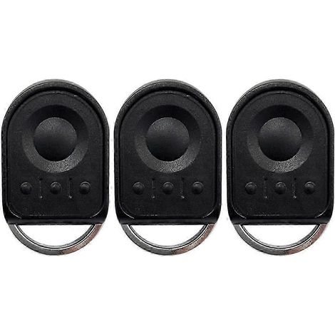 Lot de 3 télécommandes de porte de garage compatibles avec Somfy Keygo, Somfy Keytis 2 NS, RTS et Keytis 4 N (433 MHz) - Qualité supérieure WHBYV (1/4)