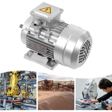 Drehstrom-Elektromotor 0,55 kW, Welle 14 mm, B3