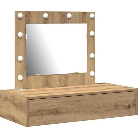 Maison Exclusive - Schminktisch mit Schubladen Braun 83 x 40 x 70