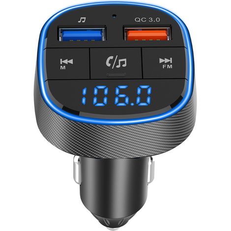 BC57 Bluetooth-MP3-Player fürs Auto, multifunktionaler 5.0-Kfz-Ladeanschluss mit verlustfreier Audioqualität und Schnellladefunktion (1/3)
