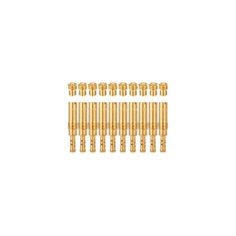 Kit di 20 getti principali per carburatore (10 getti principali + 10 getti del minimo), accessori per carburatori PWK, Keihin, OKO, CVK, KOSO, PE e PWM.