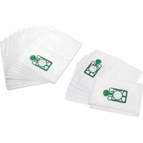 Lot de 15 sacs à poussière microfibre polyéthylène pour aspirateur Henry Numatic Hetty Basil James, haute filtration, compatibles, usage unique. (1/5)