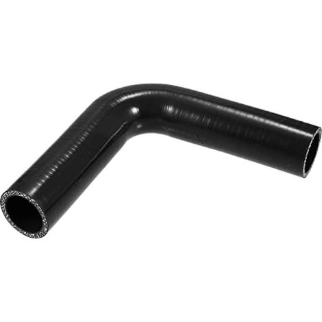 A Tuyau Silicone 90° Coude Noir 1PC Pour Refroidisement Moteur (1/4)