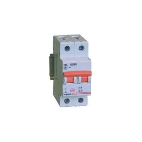 LEGRAND 419926  Magnetotérmico vivienda RX3 1P + N 6kA 16A