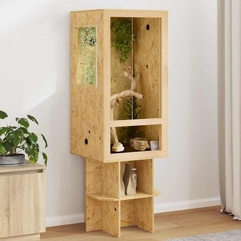 Terrarium Marron 50 x 50 x 130 cm OSB