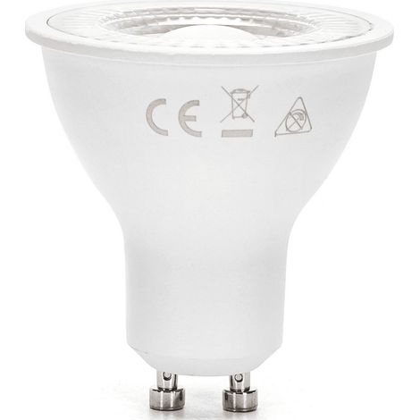 Faretto Led GU10 4,9W COB Apertura 63 gradi Bianco caldo 3000K Aigostar (1/5)