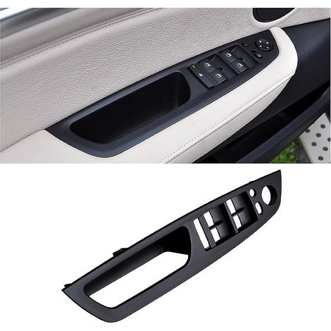 Garniture de poignée de porte intérieure avec poignée intérieure gauche pour BMW X5 E70 2008-2013, X6 E71/E72 2008-2014 - Compatibilité avec les poignées de porte avant (1/5)