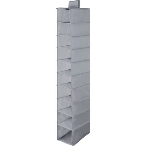 Organisateur De Rangement Murale - 10 Poches En Tissu Non Tissé - Pour Chaussures Vêtements Accessoires - Suspendu Porte Ou Mur - 1 Pièce (1/5)
