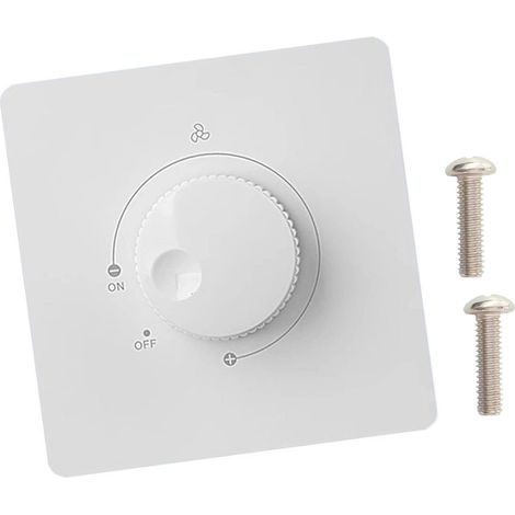 Plastique 86 styles variateurs muraux accessoire pour ventilateur de plafond contrôleurs de vitesse 220 V indice 10, 0 A usage quotidien occasionnel contrôleurs de vitesse de ventilateur de plafond (1/4)