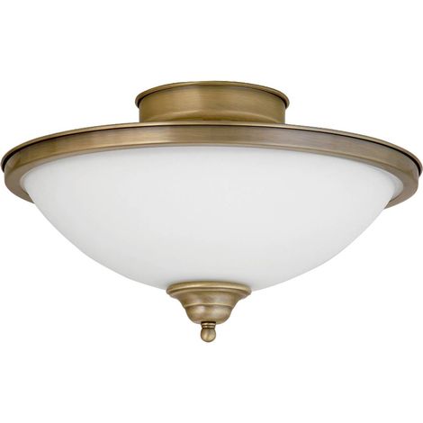 Plafoniera Rabalux Elisett bronzo metallo Ø43cm 2xE14 40W (1/4)