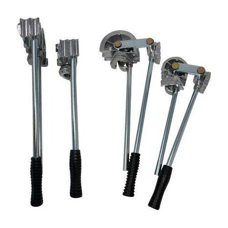 Raccords de tube en cuivre 8/10/12/14/16 mm – Acier moulé – Set de 2 pièces pour courbure précise – Usage professionnel